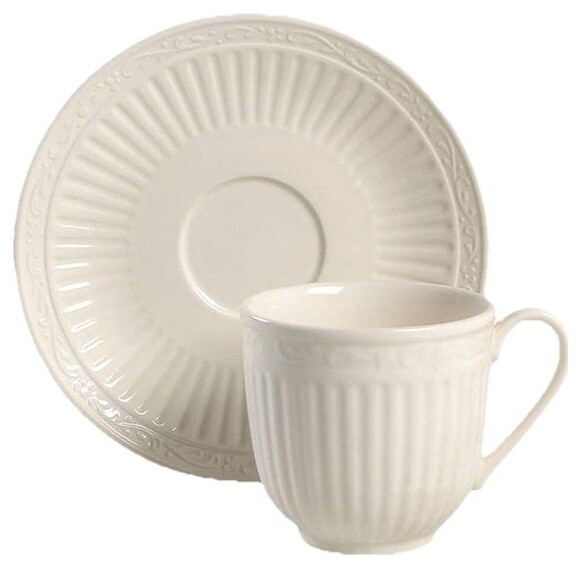 Lot of 2 Mikasa Italian Countryside ~ Cup & Saucer Set with two soup bowls DD900 - Picture 2 of 16